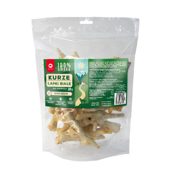 MACED Natural Kurze łapki białe 300 g