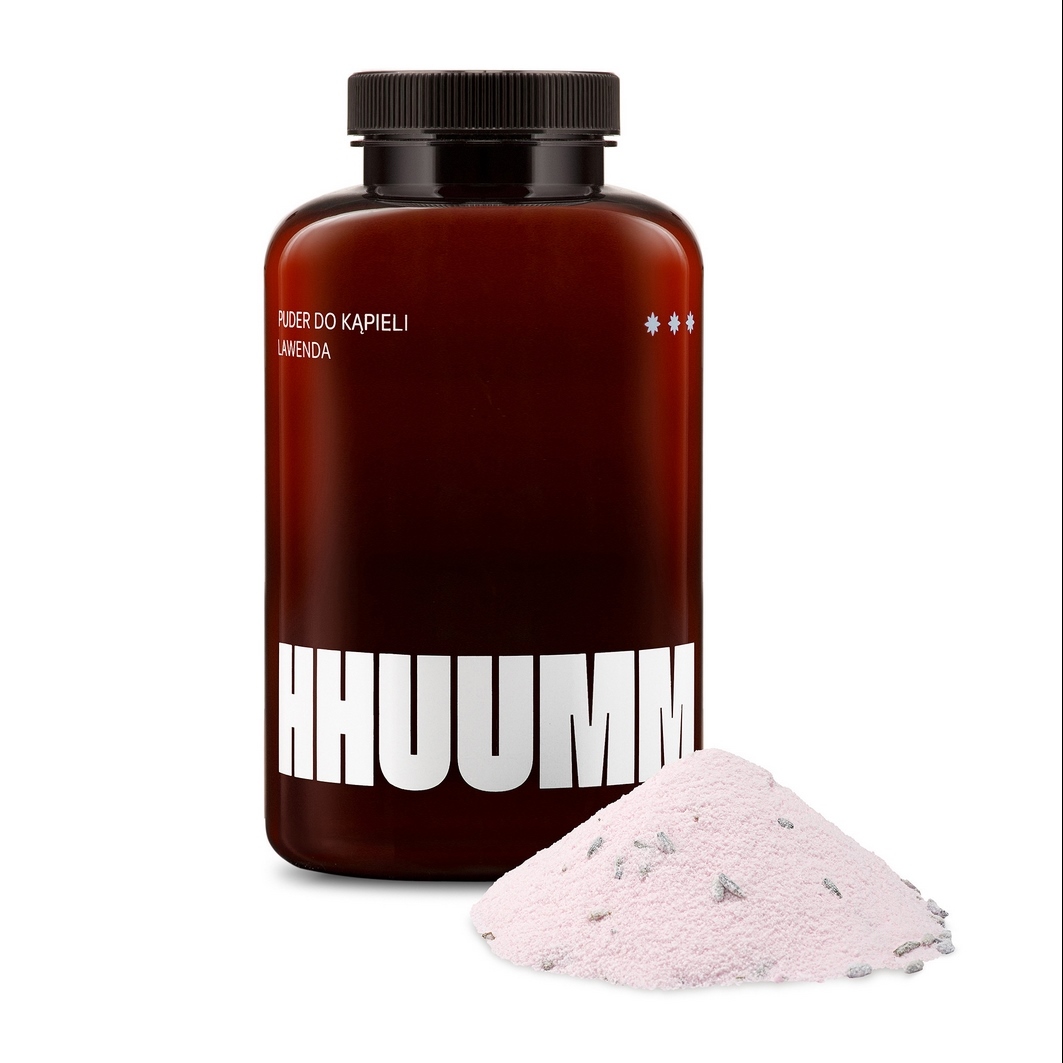 Hhuumm Premium puder do kąpieli lawenda, 350 g