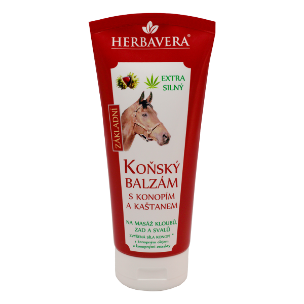 Balsam koński z konopiami, żywokostem i diabelskim pazurem 200 ml