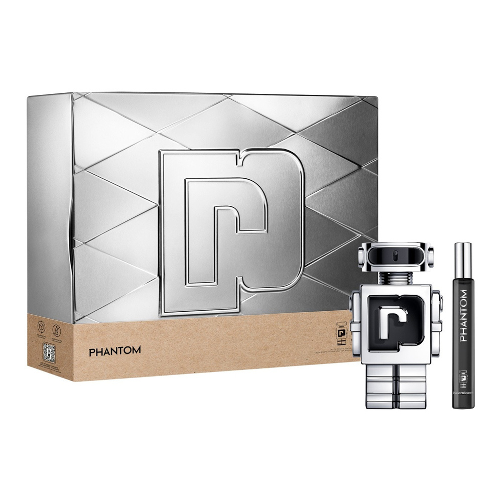 Paco Rabanne Phantom zestaw męski: woda toaletowa, 50 ml + woda toaletowa, 10 ml
