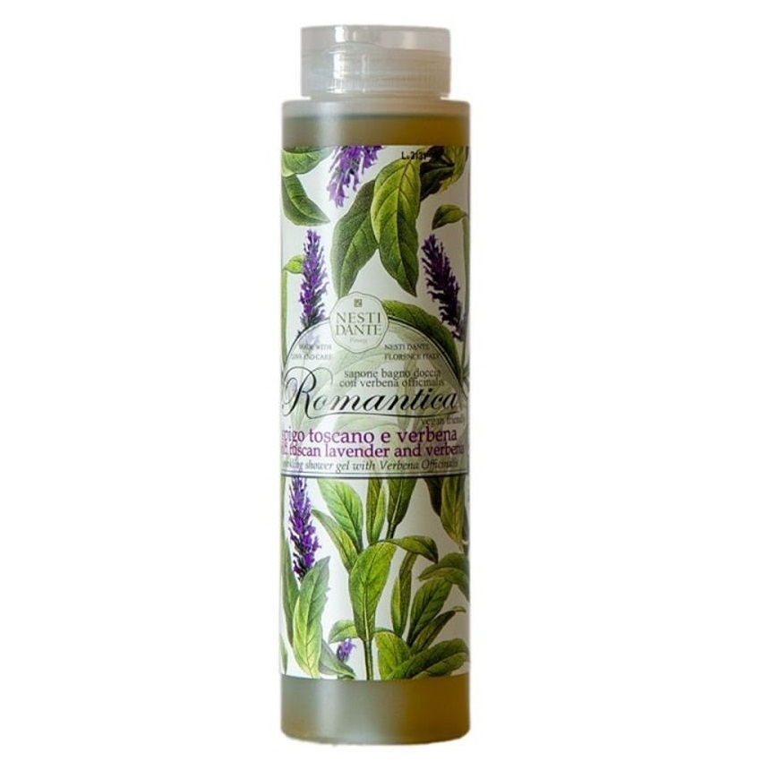 Nesti Dante Romantica Wild Tuscan Lavender & Verbena żel pod prysznic Lavender & Verbena, 300 ml