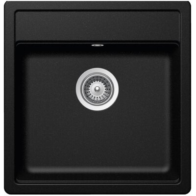 Zlewozmywak jednokomorowy SCHOCK Cristadur Mono N-100S Magma 51x49