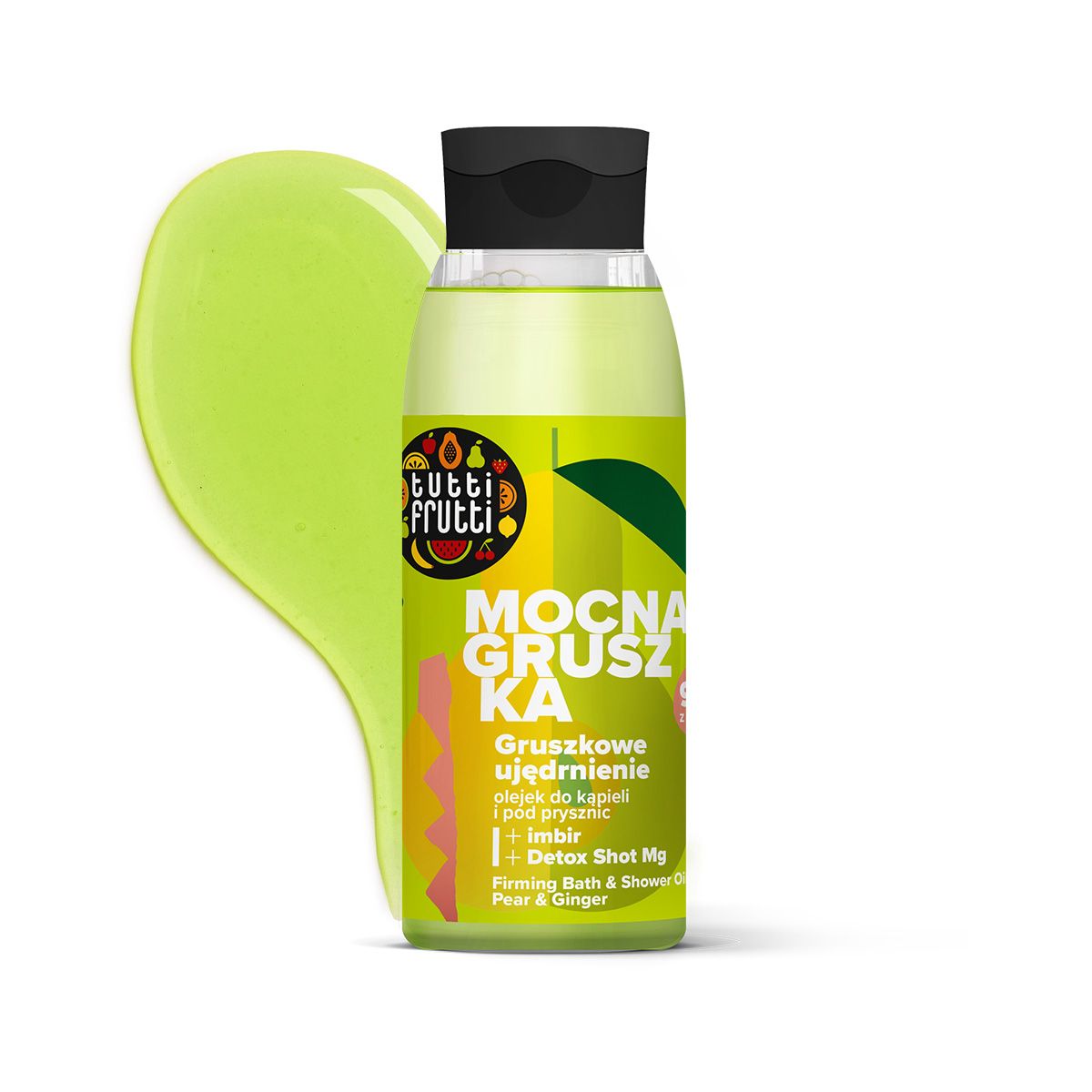 Tutti Frutti Mocna Gruszka ujędrniający olejek do kąpieli i pod prysznic, 400 ml