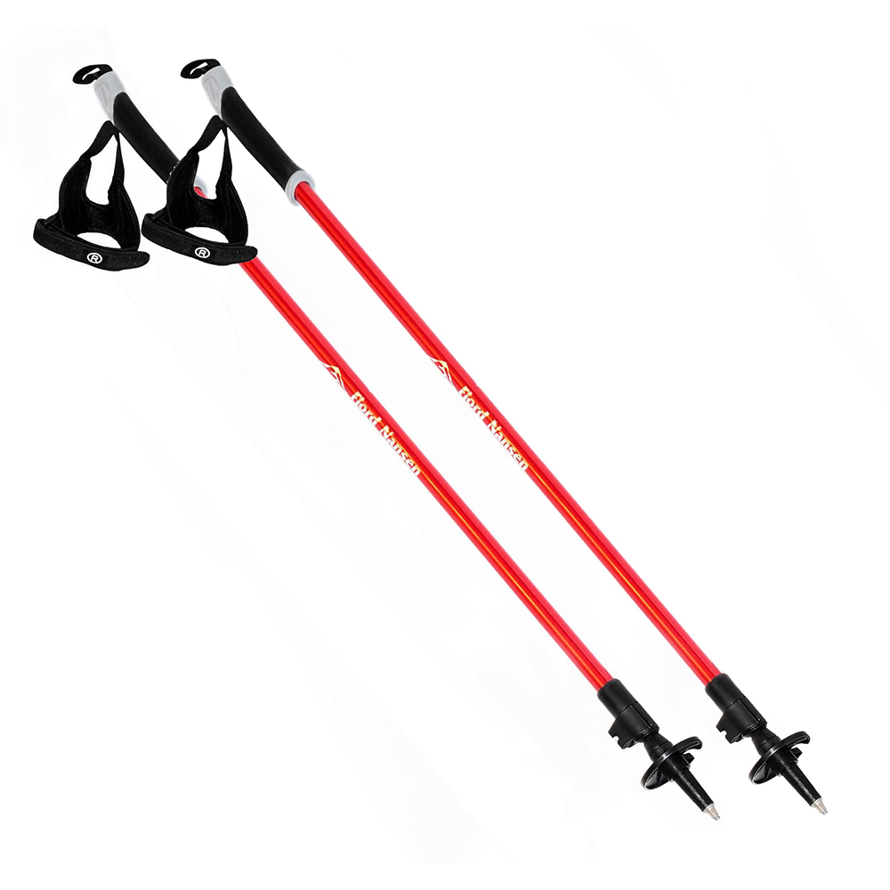 Kije do Nordic Walking Fjord Nansen NORDIC PRO II red - ONESIZE