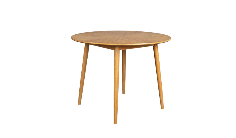 White Label Living - Stół FABIO 120 cm (naturalny)