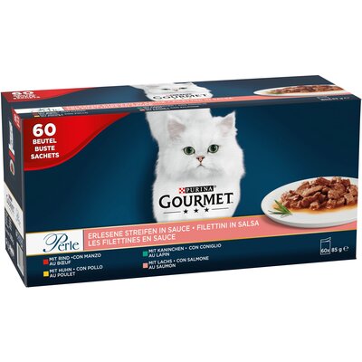 Karma dla kota GOURMET Perle Mix Smaków  (60 x 85 g)