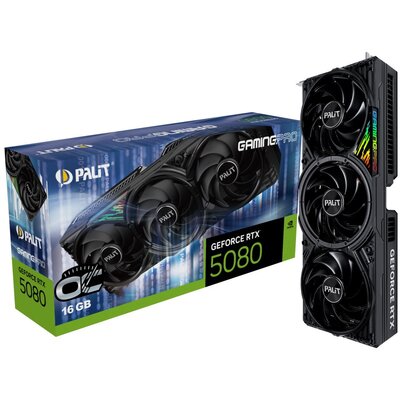 Karta graficzna PALIT GeForce RTX 5080 GamingPro OC 16GB DLSS 4
