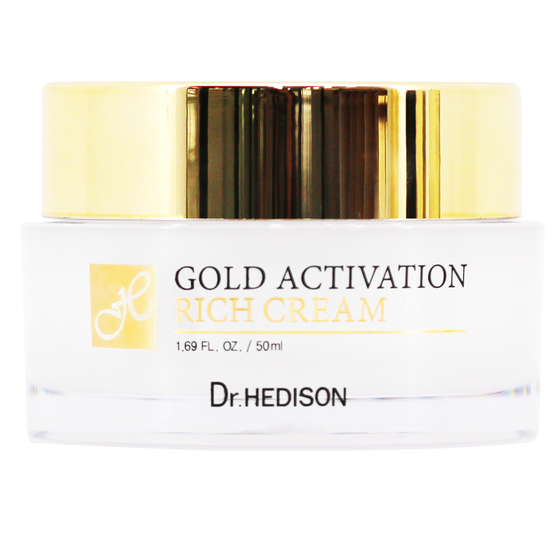 Dr.Hedison Gold Activation krem do twarzy z 24k złotem, 50 ml
