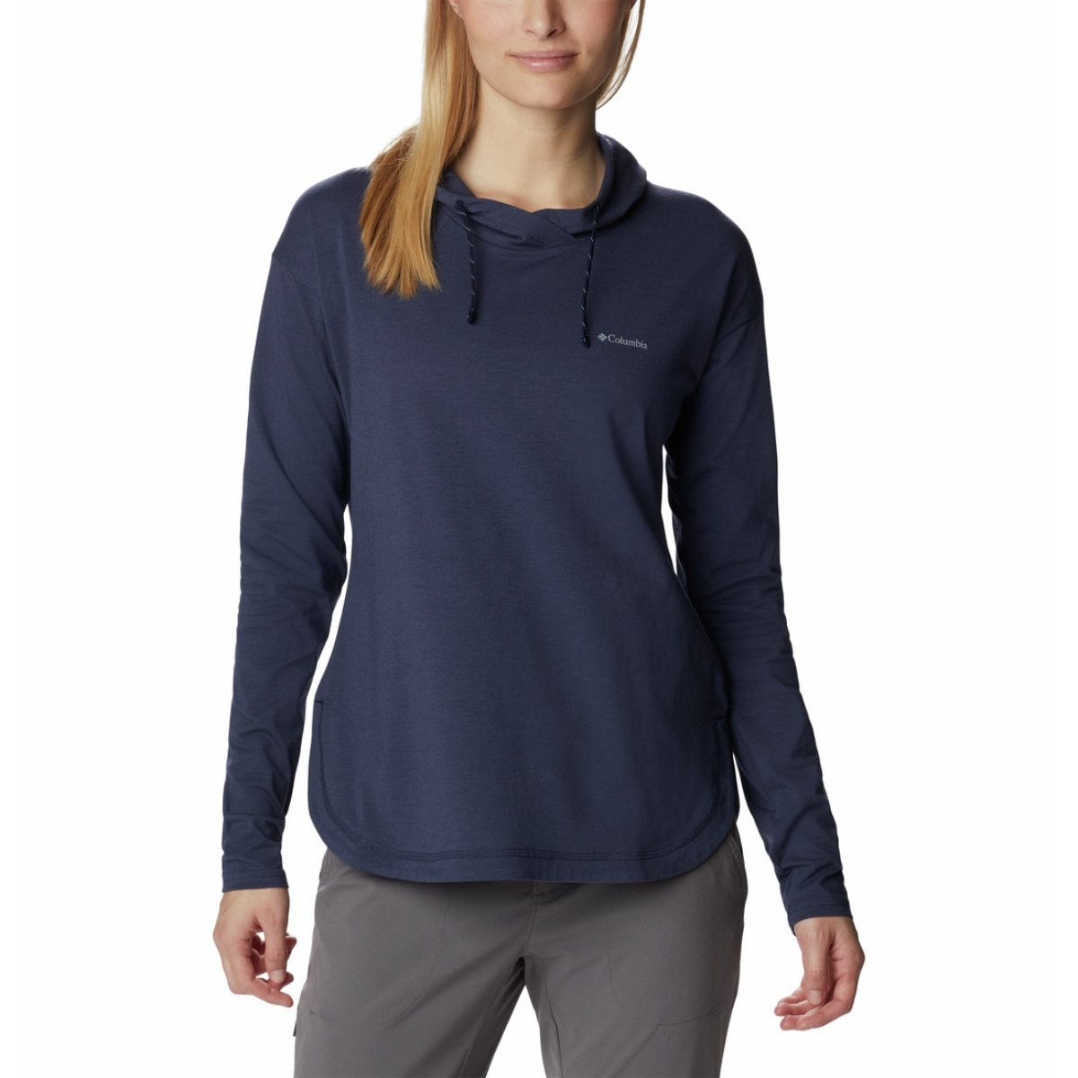 Damska bluza Columbia Sun Trek EU Hooded Pullover nocturnal - M