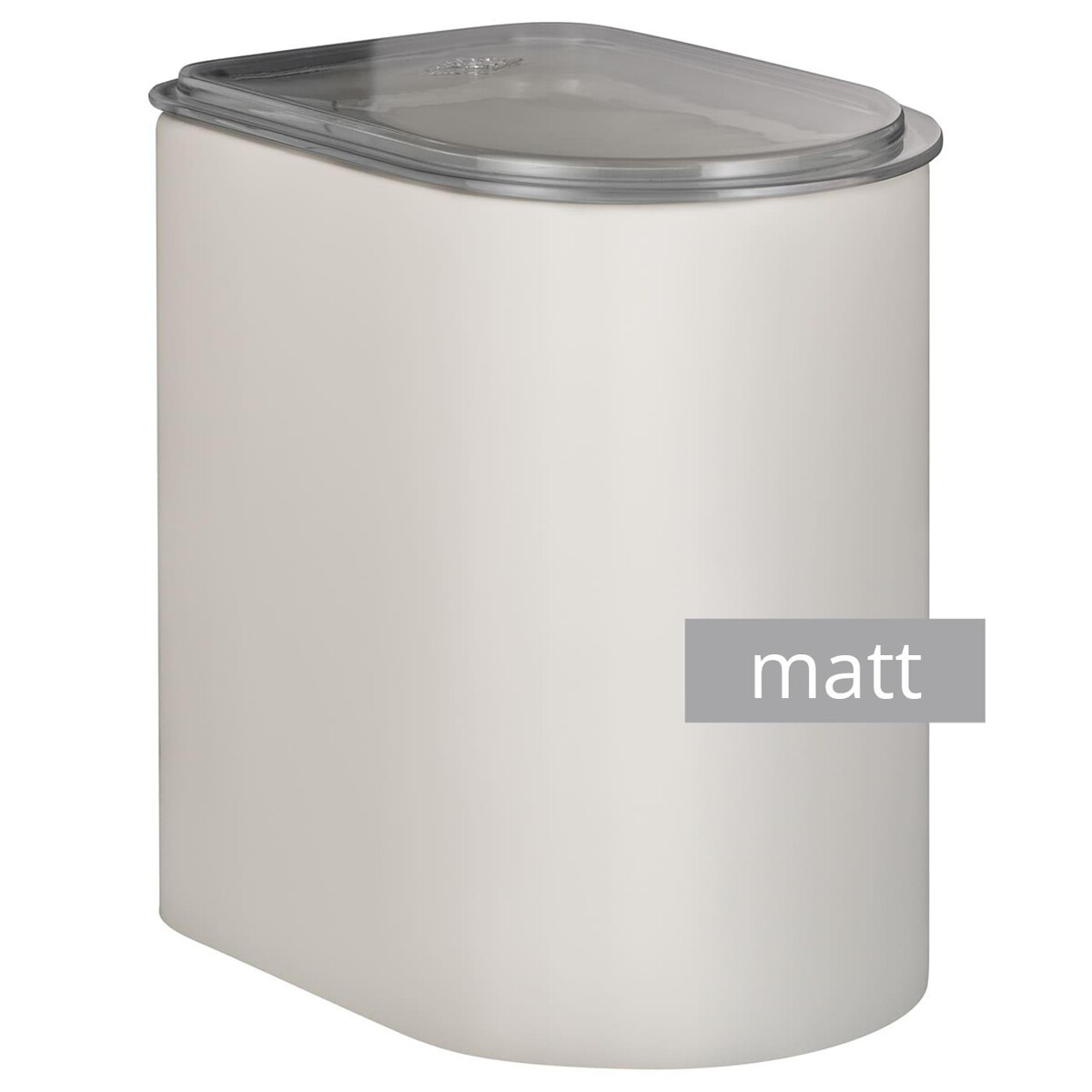 Wesco - Pojemnik metalowy 2,2 l Loft Piaskowy MATT