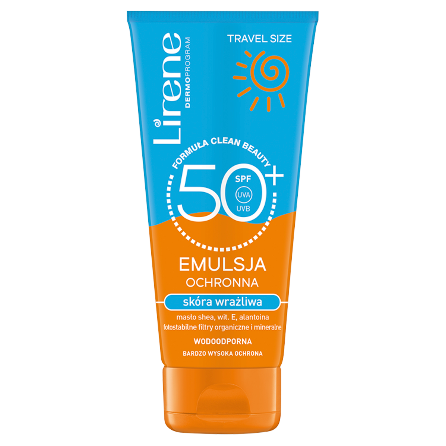 Lirene Dermoprogram ochronna emulsja z filtrem SPF50, 90 ml