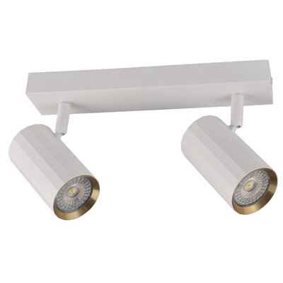 Lampa sufitowa GOLDLUX Nicea 2 323484 Biało-złoty