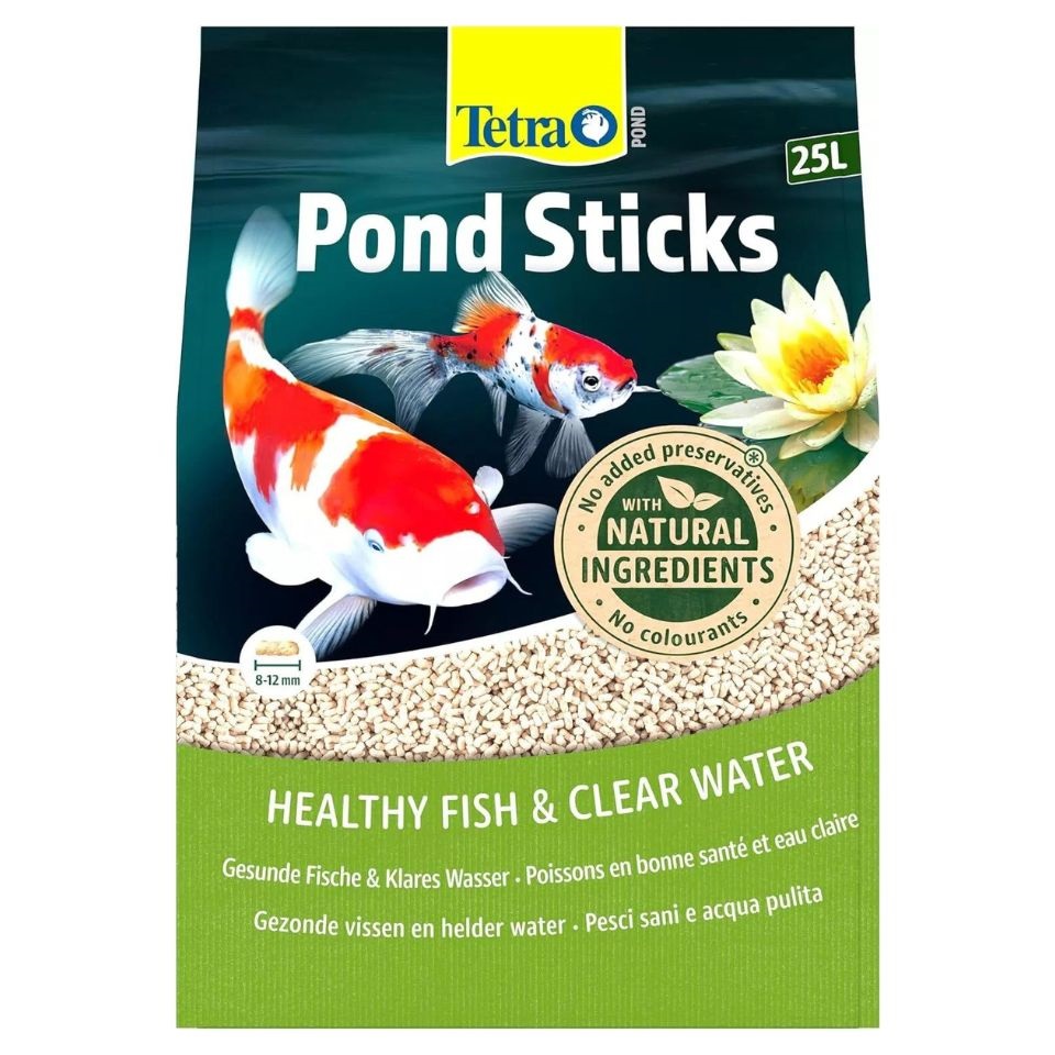 TETRA Pond Sticks 25 l podstawowy pokarm dla ryb w oczkach wodnych