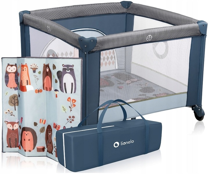 KOJEC DLA DZIECKA LIONELO LENE SKŁADANY KÓŁKA