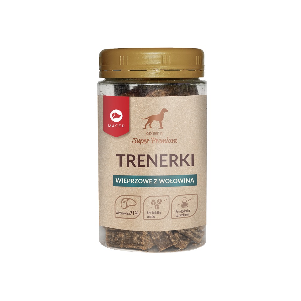 MACED Trenerki wieprzowe z wołowina 150 g