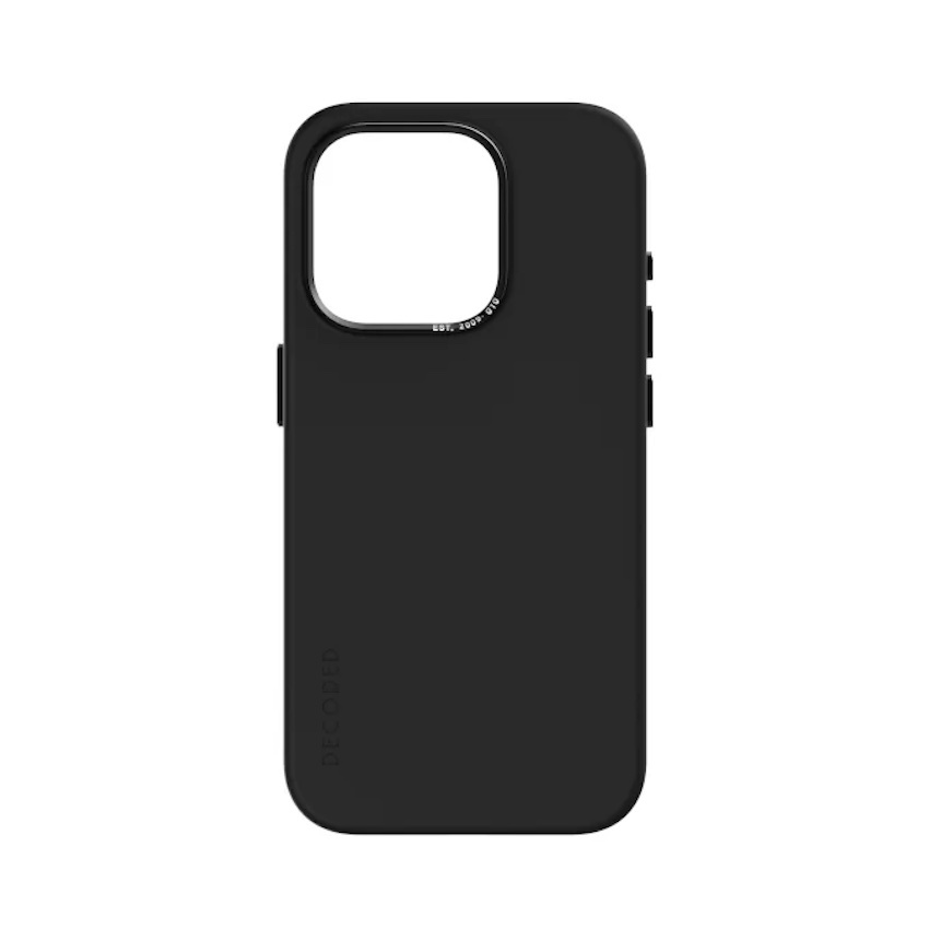 Decoded Silicone Case Magsafe - etui iPhone 15/14/13 (graphine)
