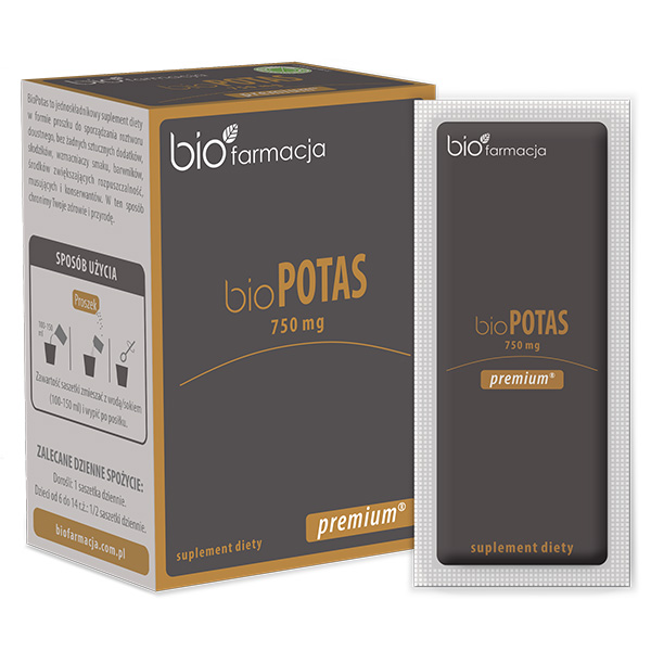 Biofarmacja bioPotas suplement diety, 30 sasz./1 opak.