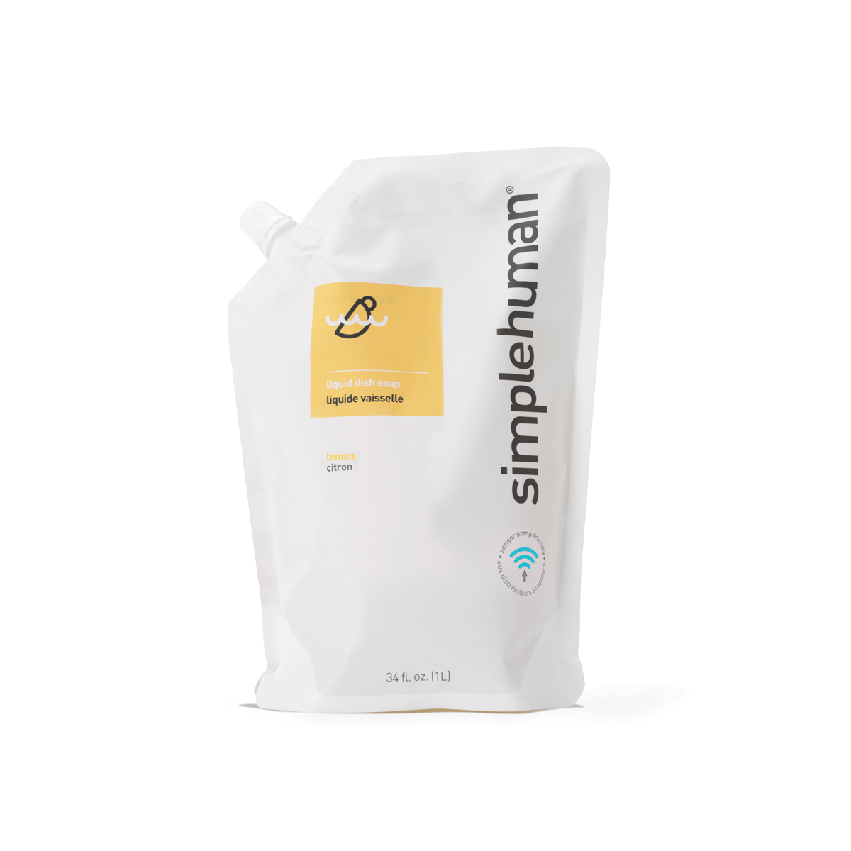 Simplehuman - Płyn do mycia naczyń LEMON 1 L