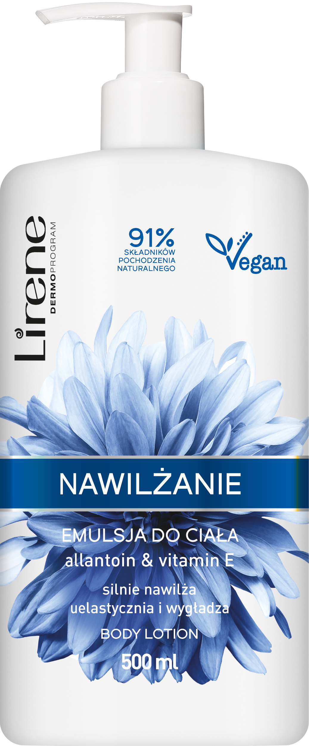 Lirene NAWILŻANIE emulsja do ciała, 500 ml