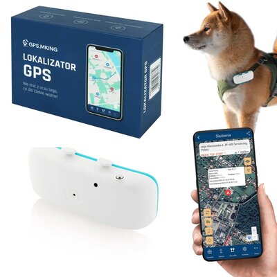Lokalizator GPS dla psa i kota MKING MK032