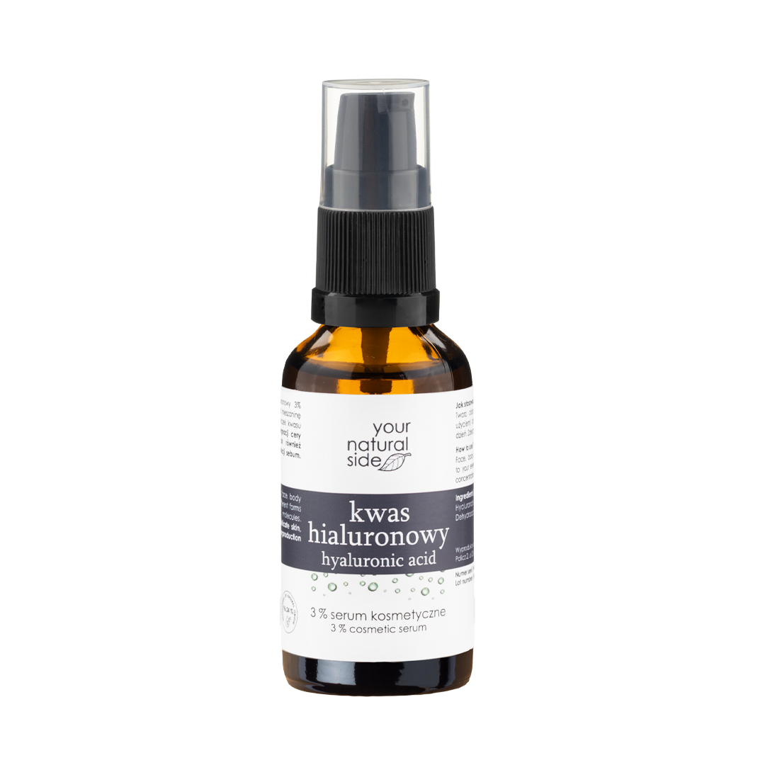 Your Natural Side serum z 3% kwasem hialuronowym do twarzy, 30 ml
