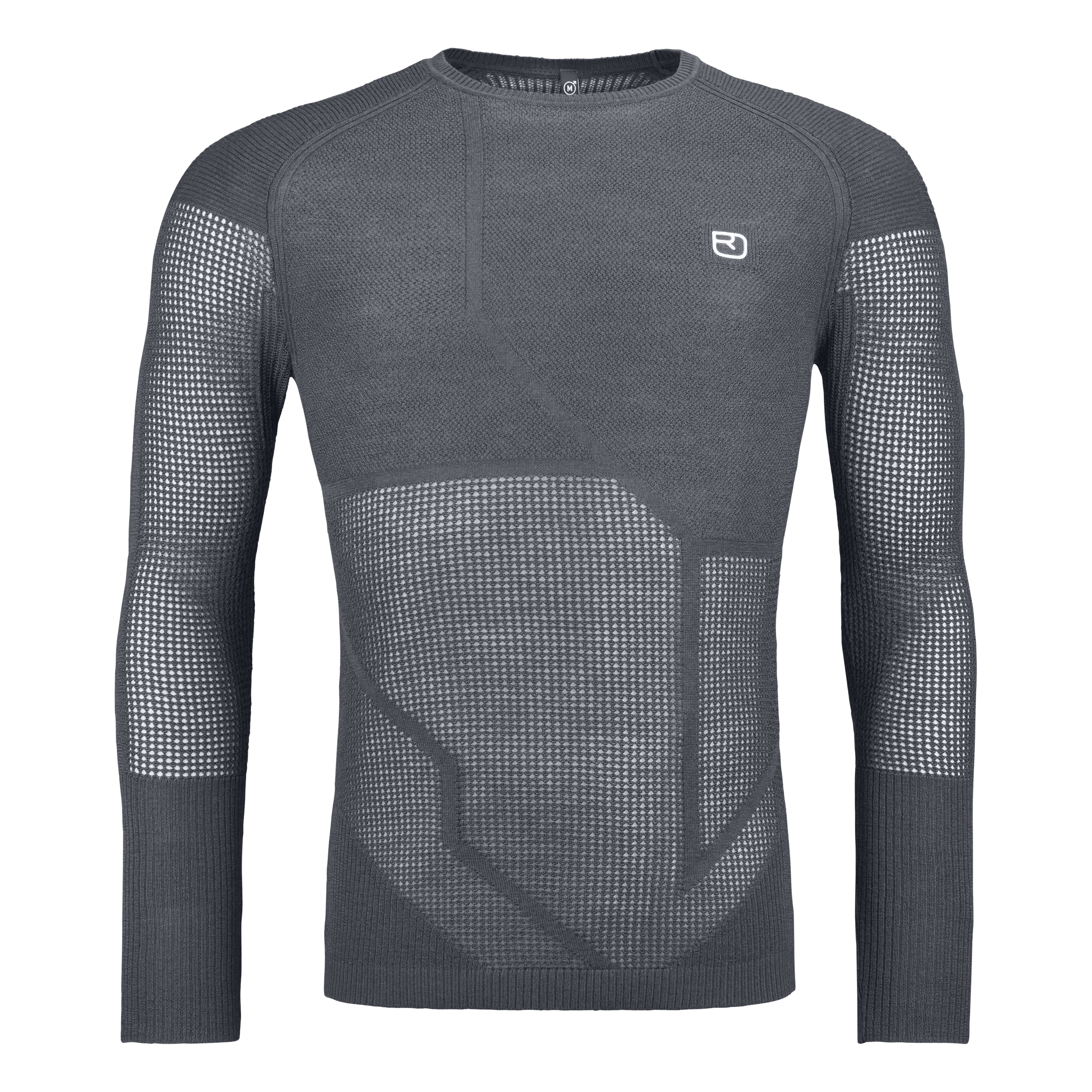 Ortovox - Koszulka męska Merino Thermovent LS M dark grey blend