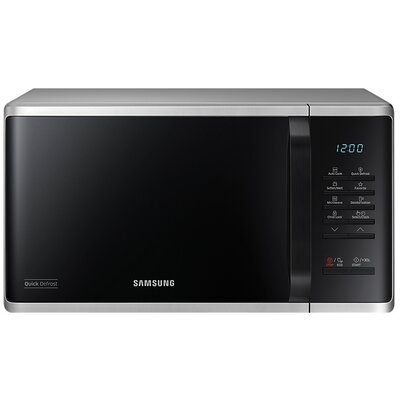 Kuchenka mikrofalowa SAMSUNG MS23K3513AS/EO 800W średnica 28.8 cm pojemność 23L Quick Defrost Srebrny