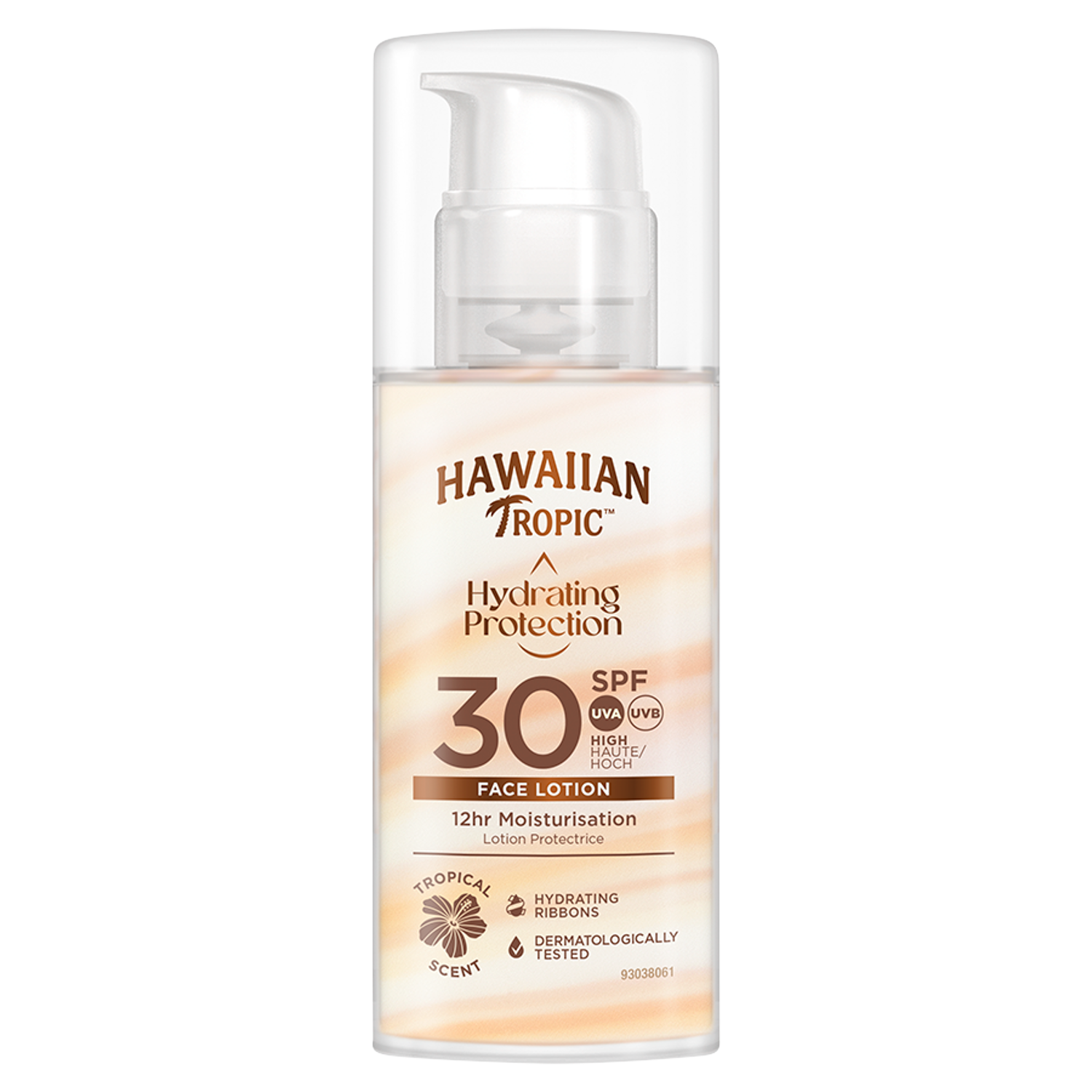 Hawaiian Tropic Silk Hydration wodoodporny nawilżający balsam do opalania twarzy SPF30, 50 ml