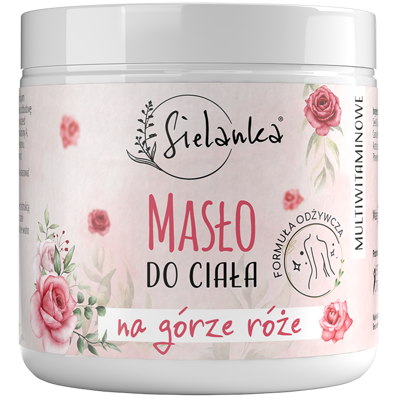 Sielanka Na Górze Róże multiwitaminowe masło do ciała, 250 ml