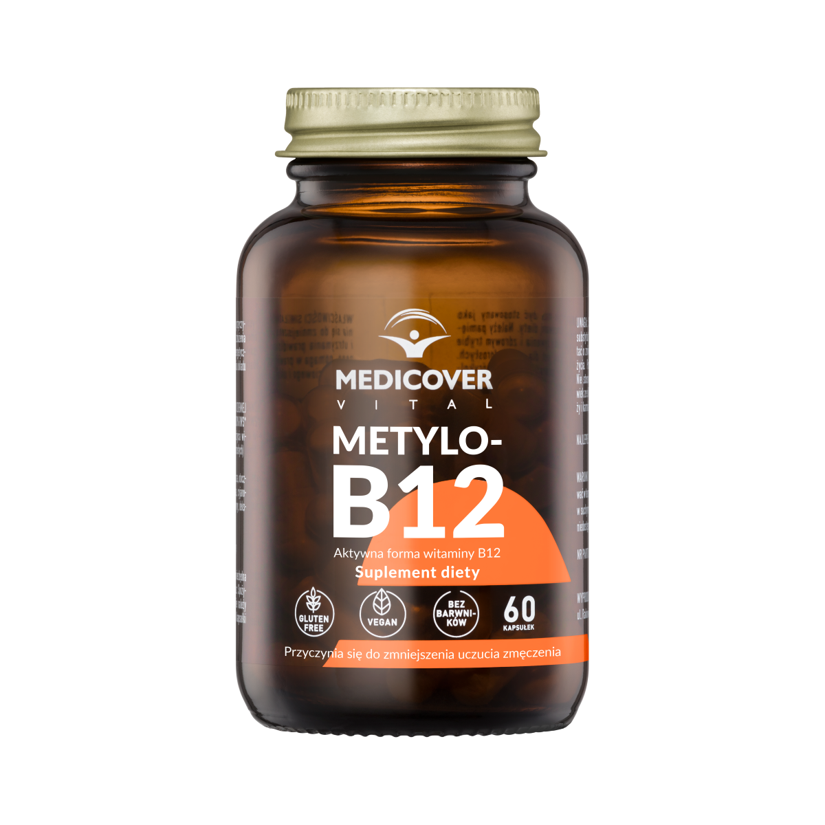 Medicover Vital suplement diety z witaminą metylo B-12, 60 kaps./1 opak.