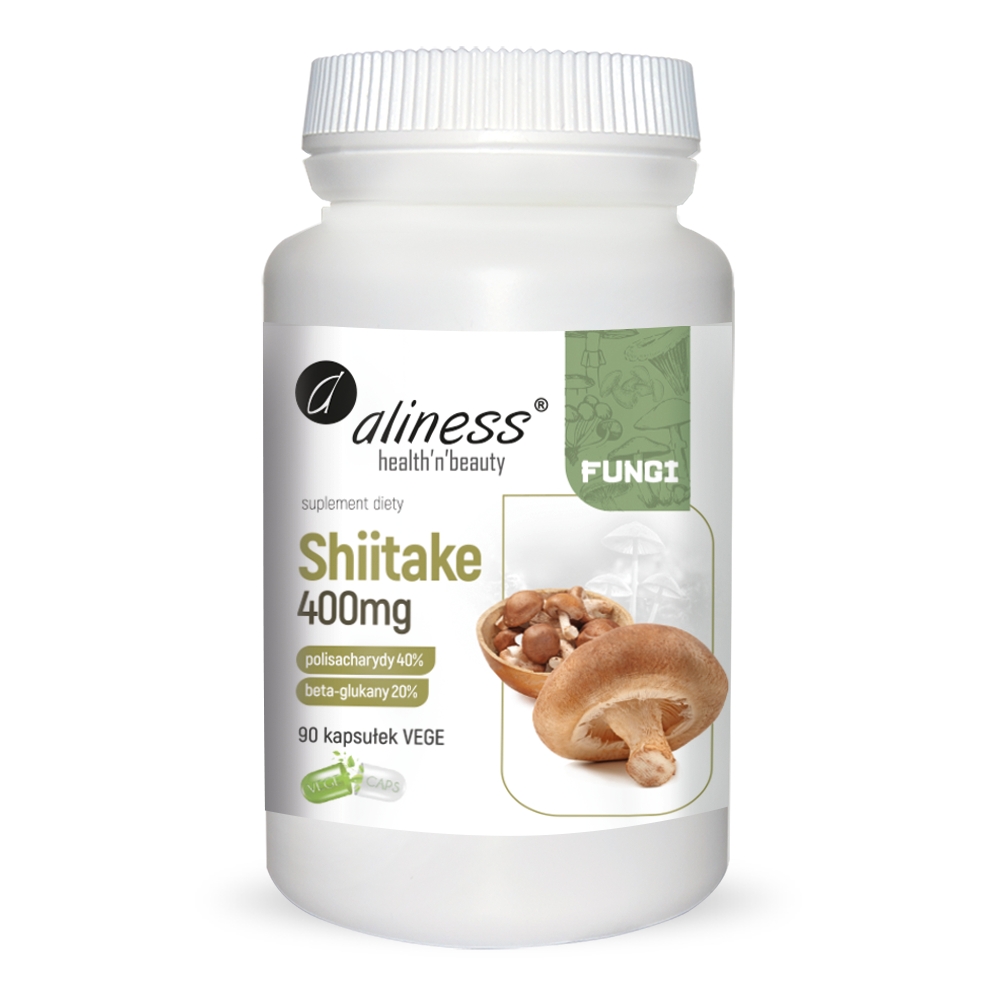 Aliness Shiitake suplement diety, 90 kaps./1 opak.