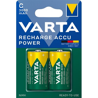 Akumulatorki C 3000 mAh VARTA (2 szt.)