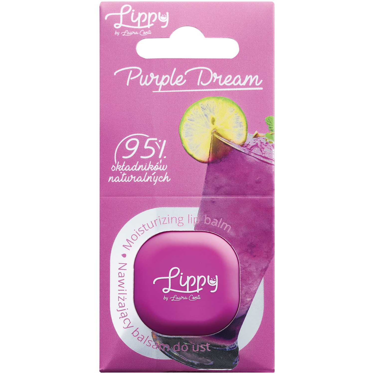 Laura Conti Purple Dream balsam do ust, 1 szt.