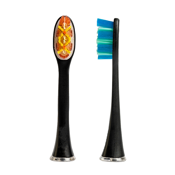 Smiley Pro końcówki do szczoteczki sonicznej – Pro White czarme, 8 szt./1 opak.