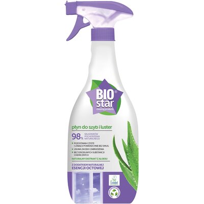 Płyn do mycia szyb i luster BIOSTAR 700 ml