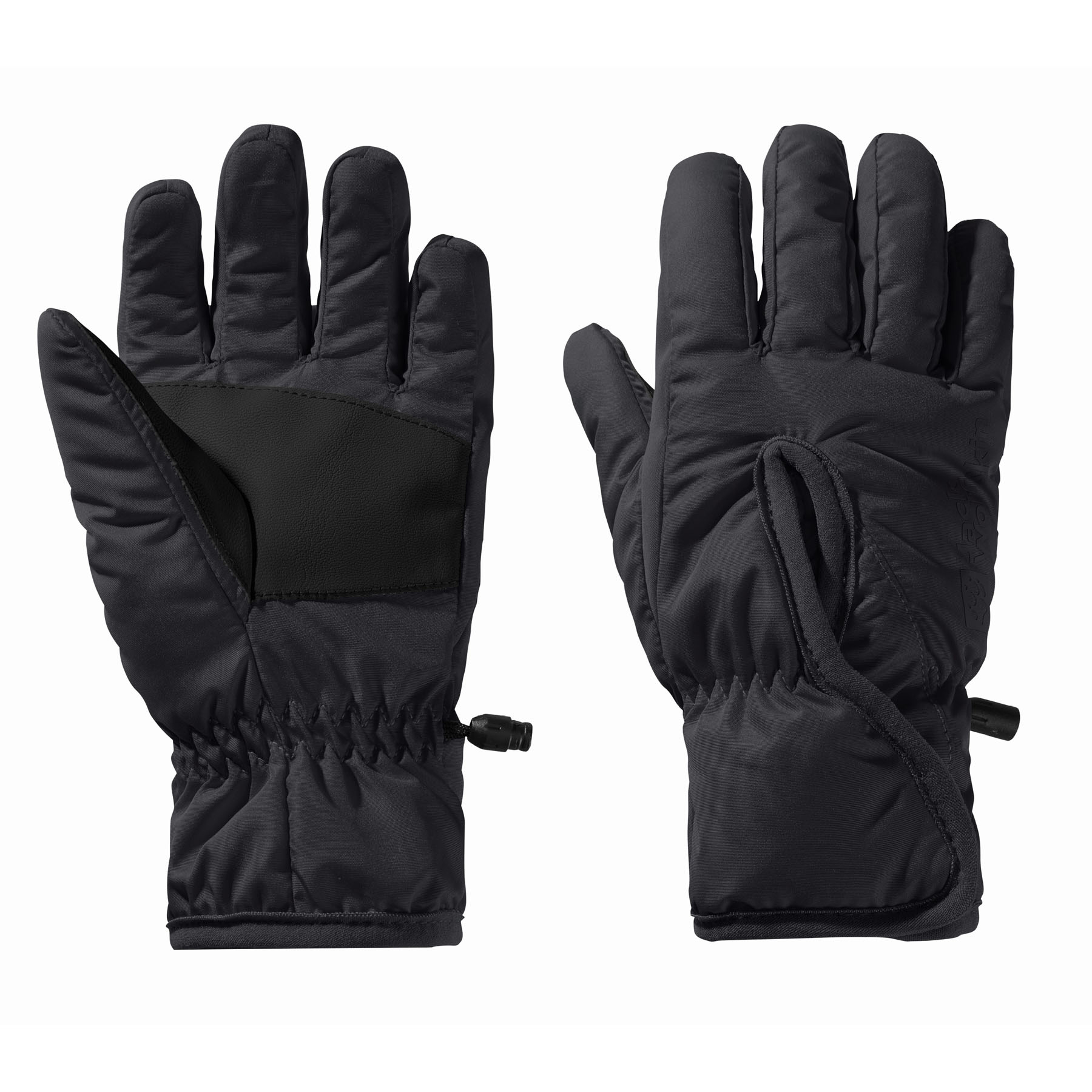 Rękawice zimowe dla dziecka Jack Wolfskin EASY ENTRY GLOVE K black - 116