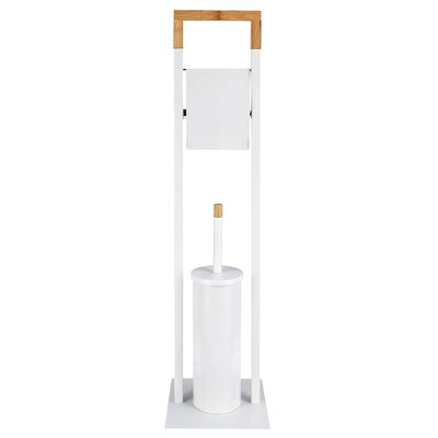 Stojak na papier toaletowy JUMI CD-989337 Biały