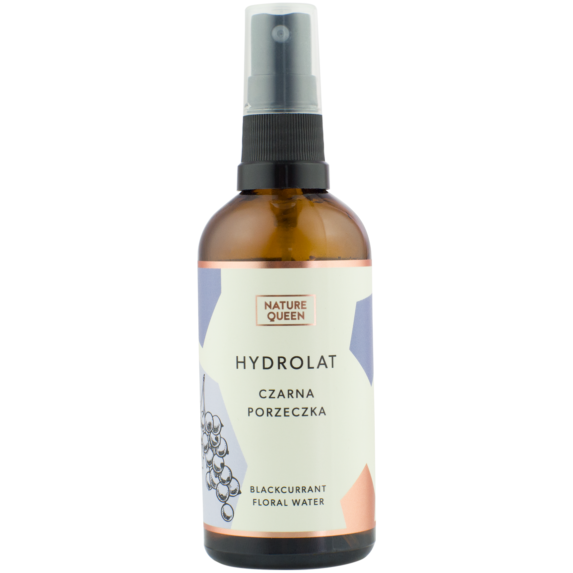 Nature Queen hydrolat z czarnej porzeczki do twarzy, 100 ml