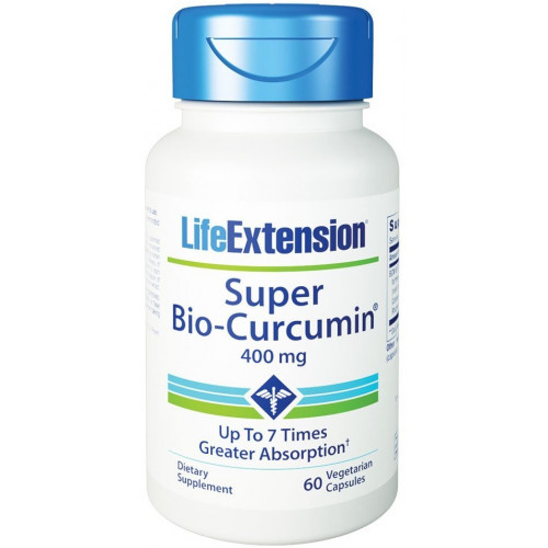 Life Extension suplement diety Super Bio-Curcumin Kurkuma 400 mg, 60 kaps./1 opak.