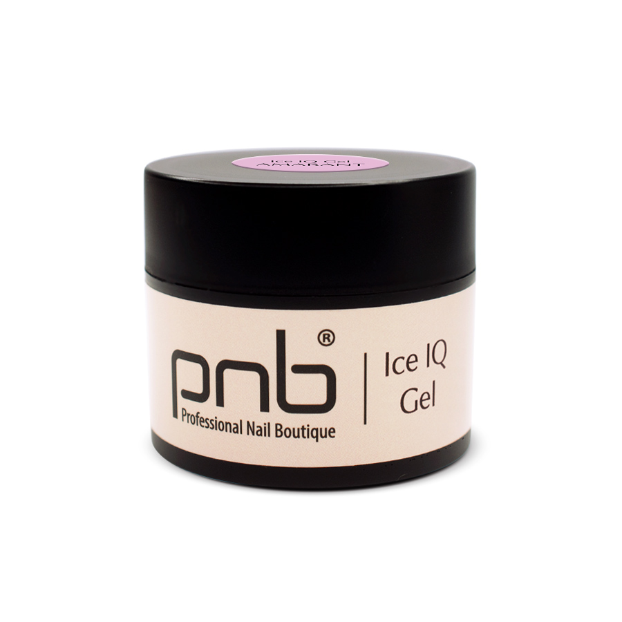 PNB Ice IQ Gel żel budujący do paznokci UV/LED, amarant, różowy, 15 ml