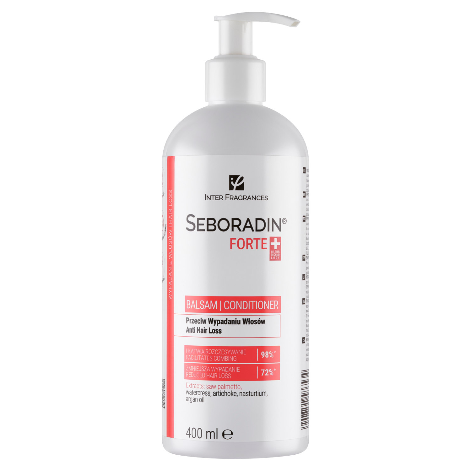 Seboradin Forte balsam do włosów przeciw wypadaniu, 400 ml