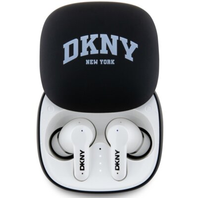 Słuchawki dokanałowe DKNY 3D Rubber Matte Finish Czarny