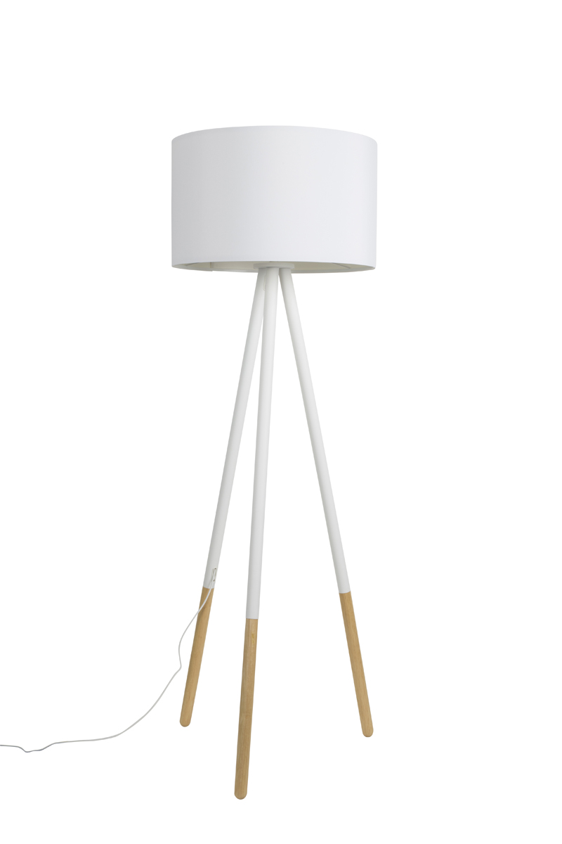 Zuiver - Lampa podłogowa HIGHLAND biała