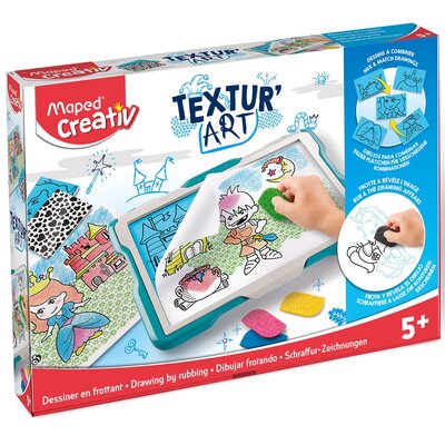 Tablica edukacyjna MAPED CREATIV Textur Art Odrysowywanie Teksturowanie 907038