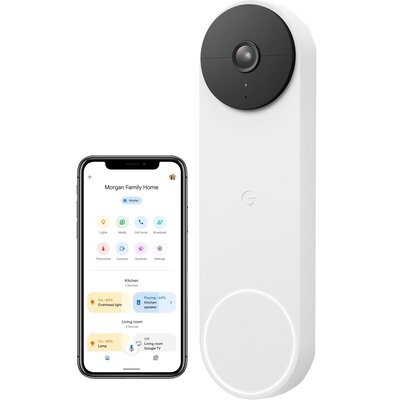 Wideodomofon GOOGLE Nest Doorbell Snow GA01318-US Wi-Fi/Bluetooth
