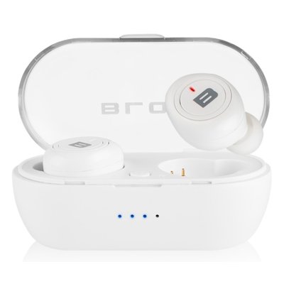 Słuchawki dokanałowe BLOW Earbuds BTE100 Biały