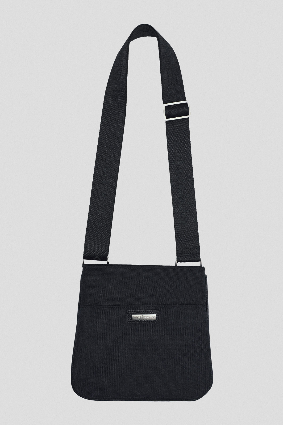 Lancerto Elegancka Saszetka Męska Czarna Cort