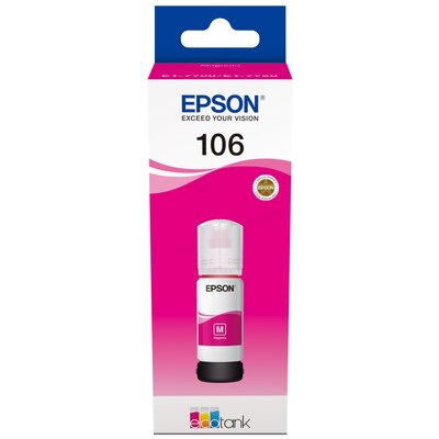 Tusz EPSON EcoTank 106 Purpurowy 70 ml C13T00R340