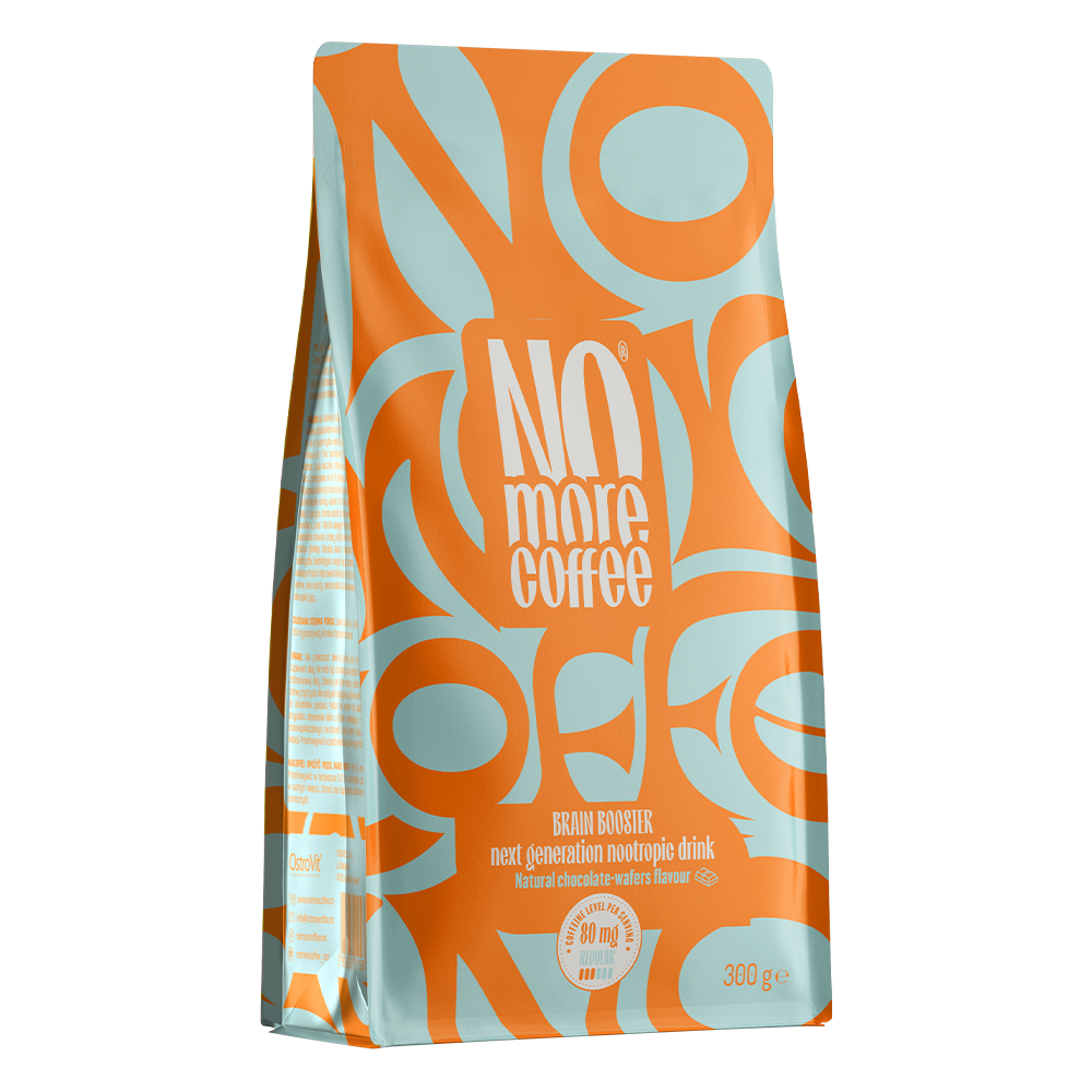 OstroVit No More Coffee Regular 300 g o smaku wafelków czekoladowych