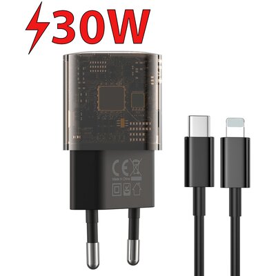 Ładowarka sieciowa XO Clear CE05 30W Czarny